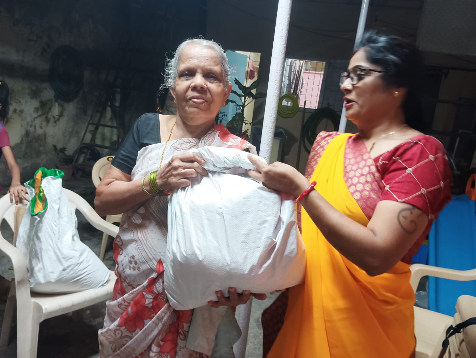 Supporting Lives: Grocery Distribution Drive by MY KARMA FOUNDATION